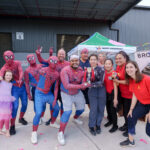 spider man team at Bromic annual charity event
